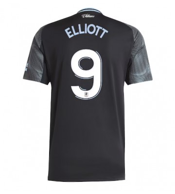 Aston Villa Harvey Elliott #9 Segunda Equipación 2025-26 Manga Corta